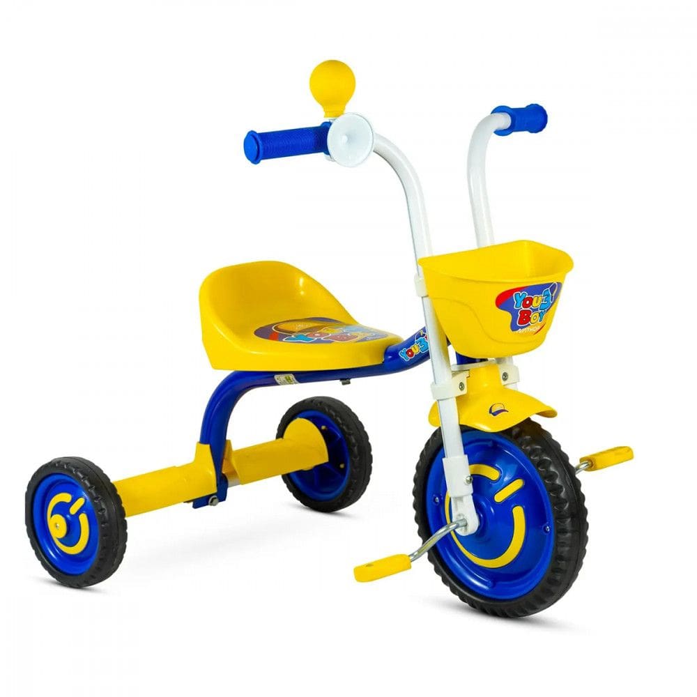 Triciclo You 3 Boy - Pneus em EVA Aluminio e Cesto - Nathor
