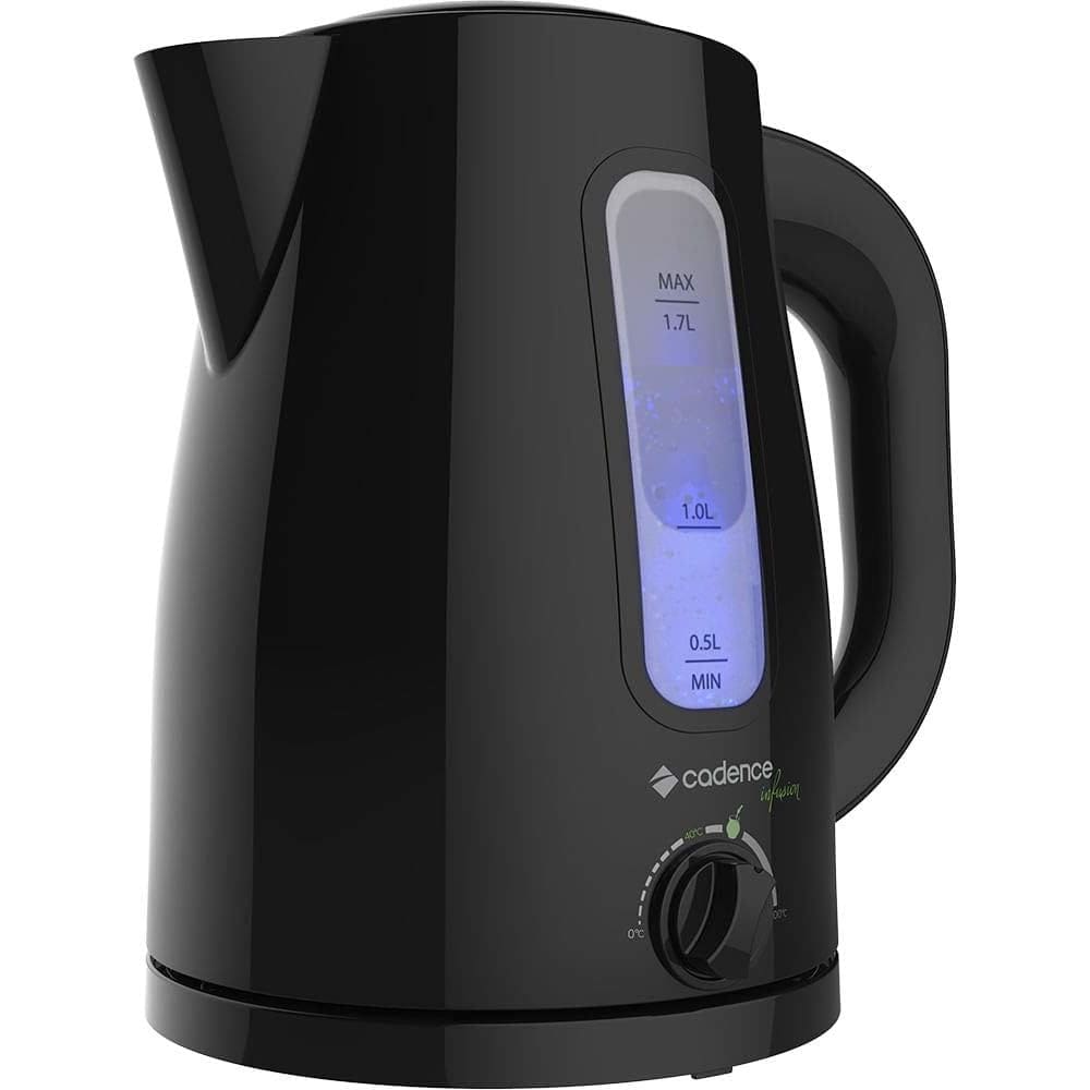 Chaleira Elétrica Cel550  Infusion 1,7L Cadence Preta