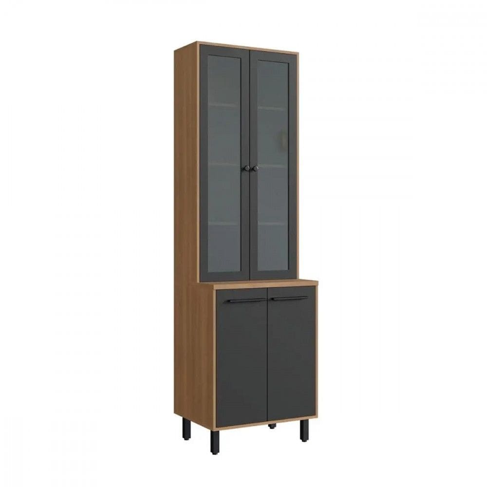 Balcao de Cozinha Havana - MDP 2 Portas e 4 Prateleiras - Casamia