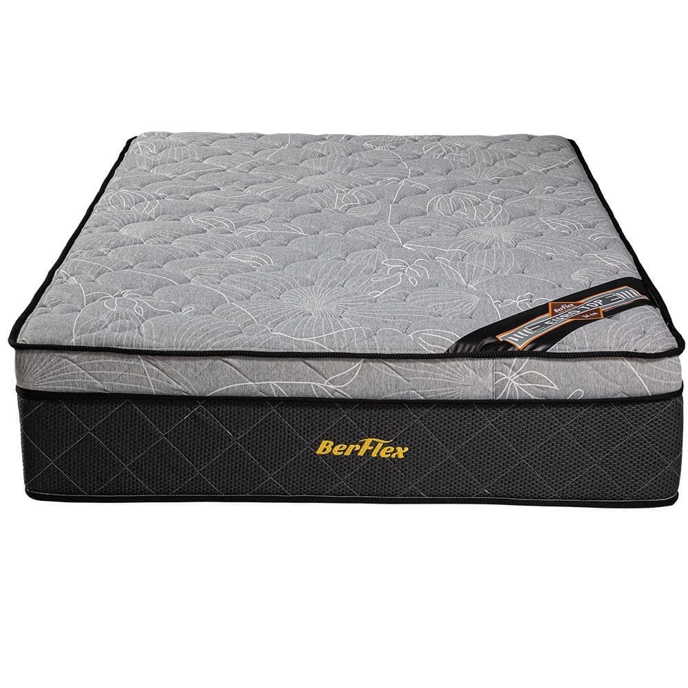 Colchao Casal Molas Ensacadas Ortopedico Extra Firme D55 Tipo Latex com Hiper Soft Alto 36cm INMETRO