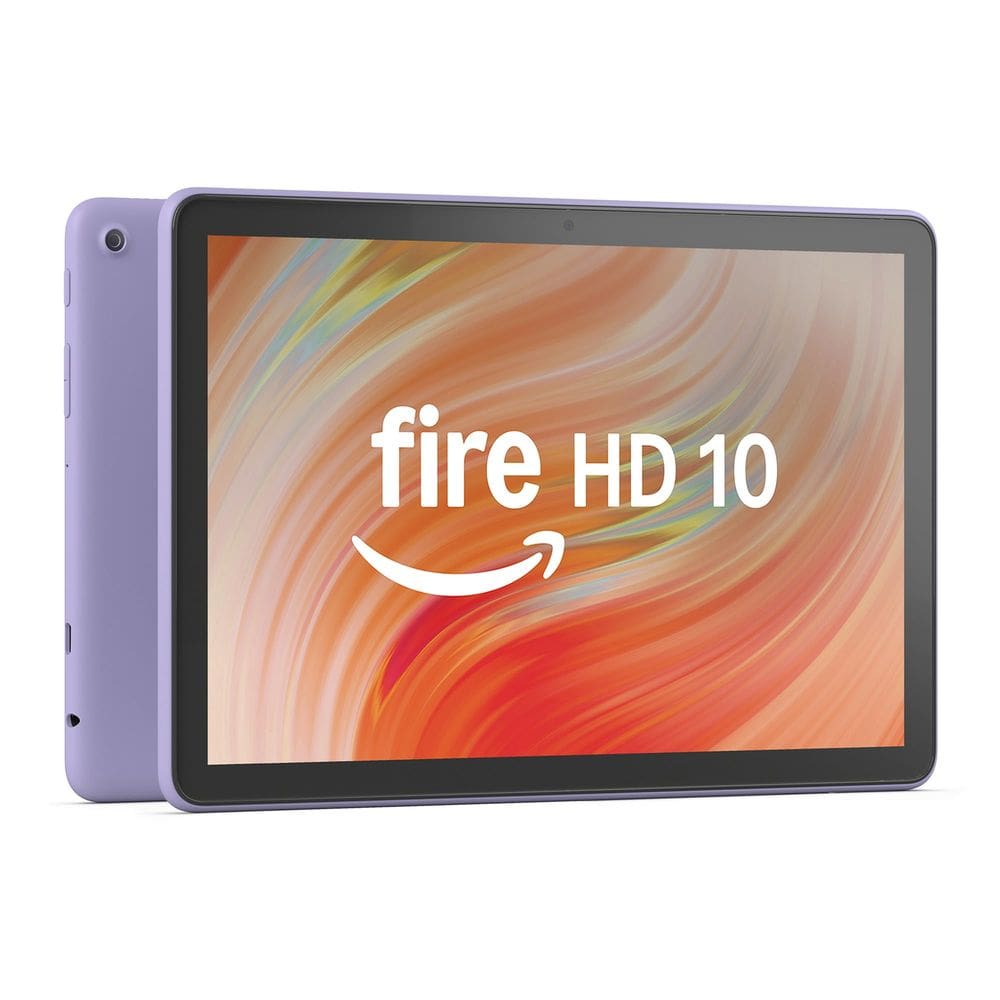 Tablet Amazon Fire HD 10, modelo mais novo, 10.1”, 3 GB de RAM, 64 GB, lilás
