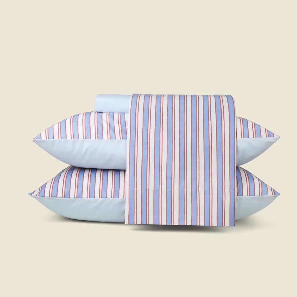 Jogo de cama Sea Stripes Microfibra - A\\CASA