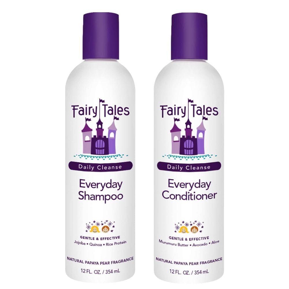 Conjunto de shampoo e condicionador Fairy Tales Daily Cleanse Kids
