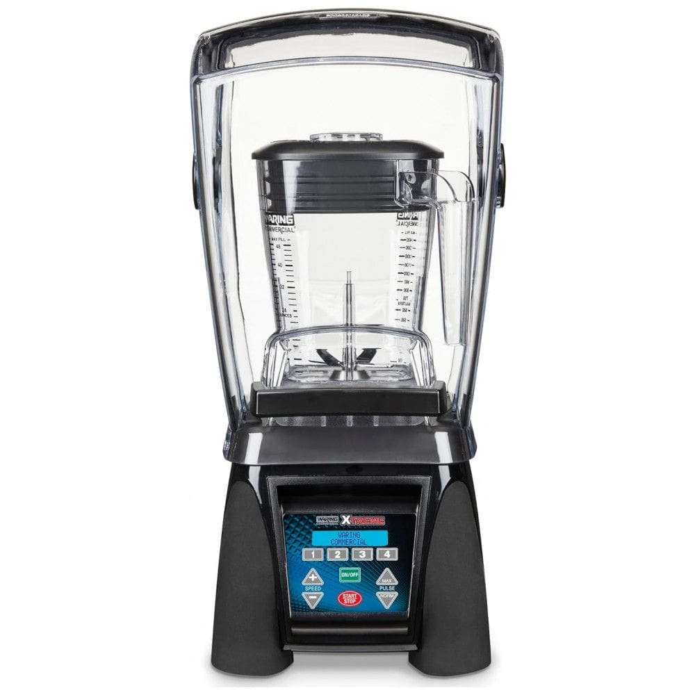 Liquidificador 1.4L de Capacidade Ultra Silencioso e Programável, 110v, WARING MX1500XTXP, Preto