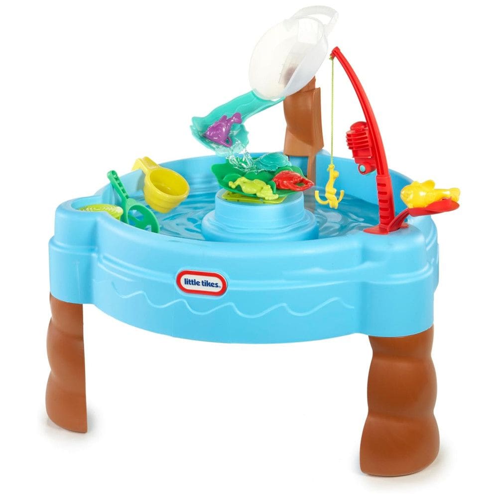 Mesa Divertida com Água e Acessórios para Crianças de 2 a 6 Anos, LITTLE TIKES 637803M, Azul