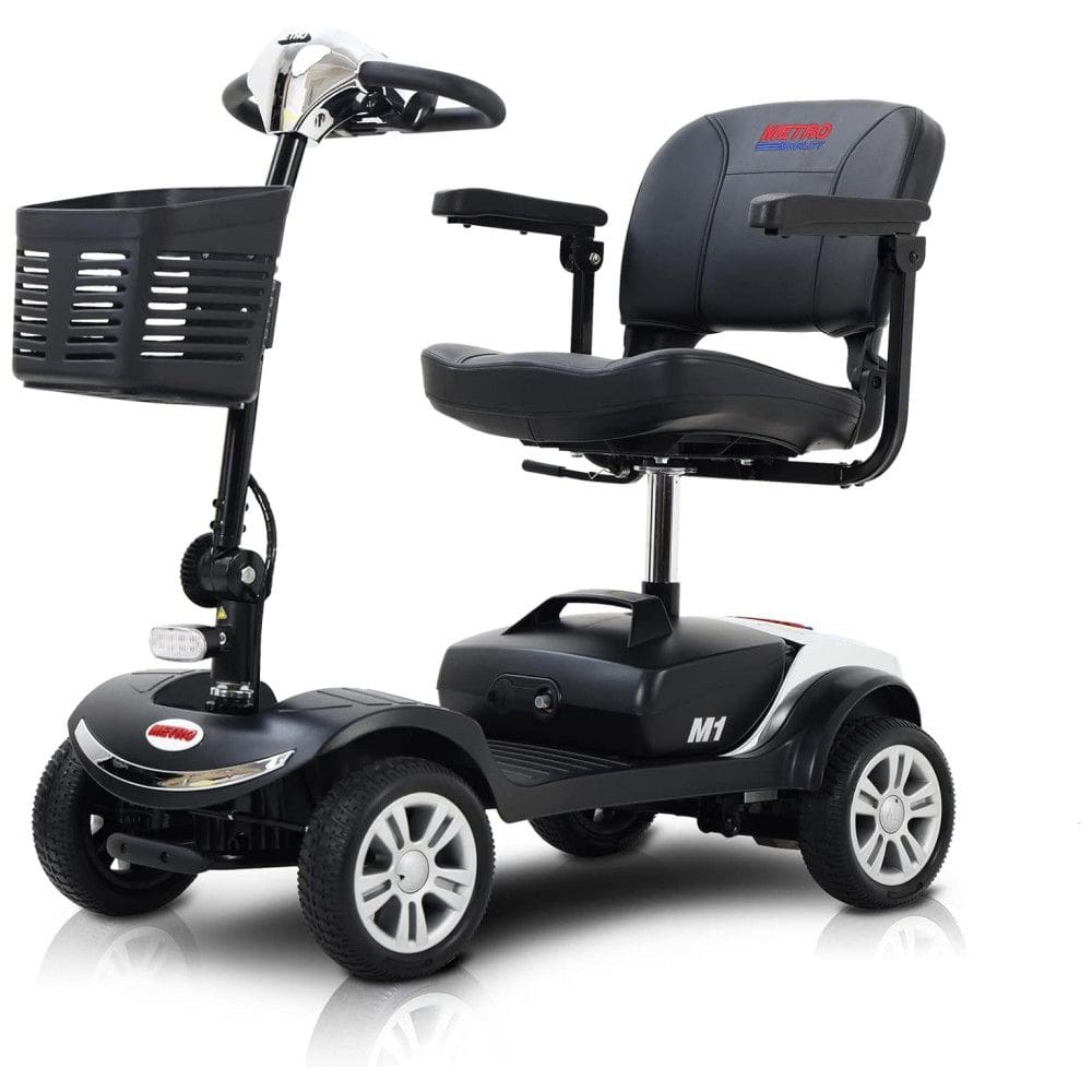 Cadeira de Rodas Elétrica Metro Mobility para Idosos,Scooter Motorizado de 4 Rodas, Dobrável, para Adultos, com Bateria de Longa Duração.