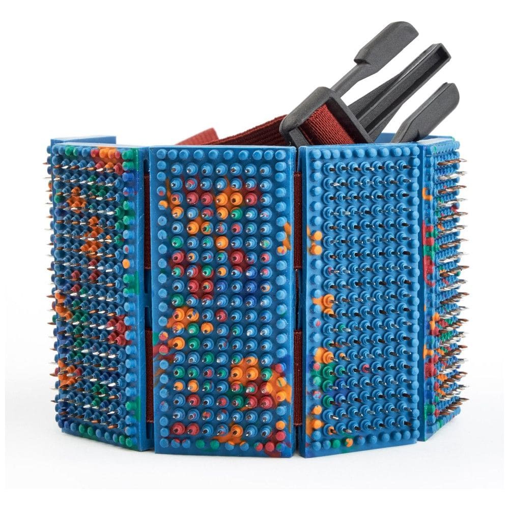 LYAPKO Cinto de Acupuntura KID 3.5 Ag 960 Agulhas 6 Placas com 2 Cintos Ajustáveis. Massageador de Acupressão Premium para Adultos