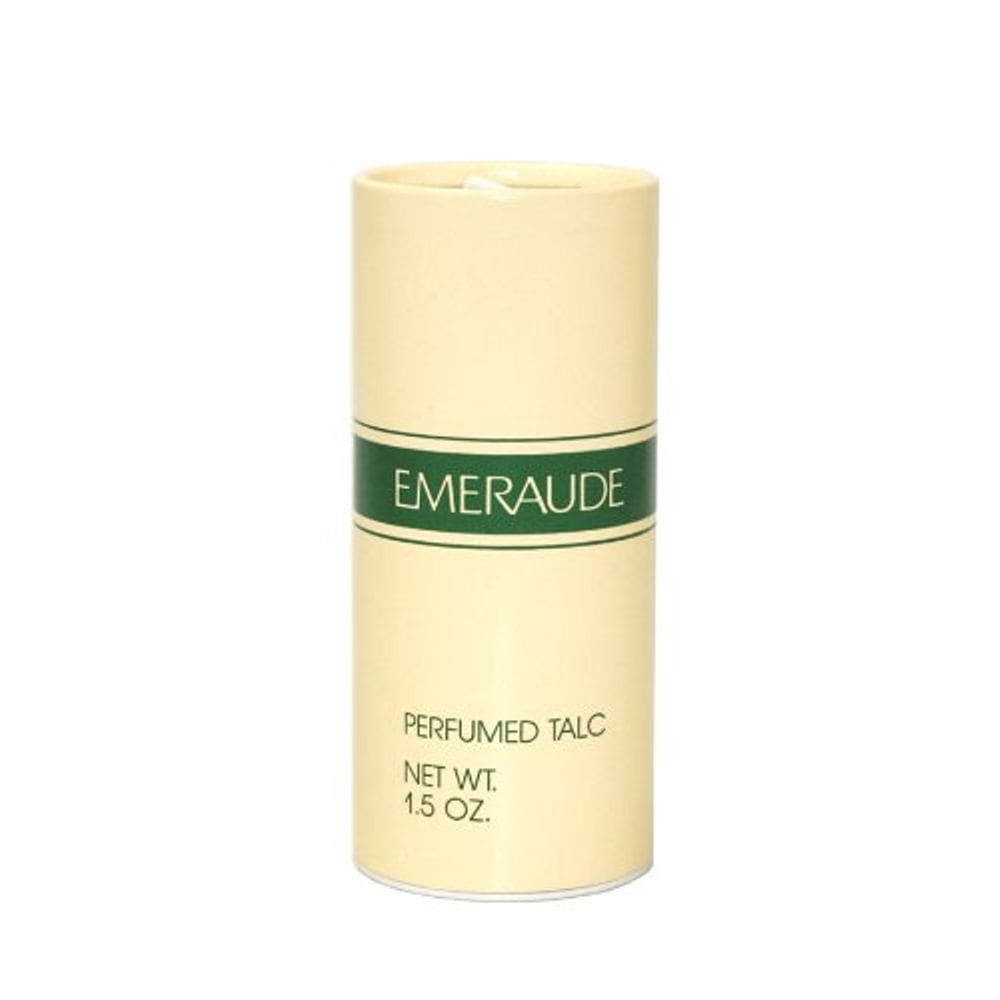 Talco perfumado Coty Emeraude para mulheres 45mL