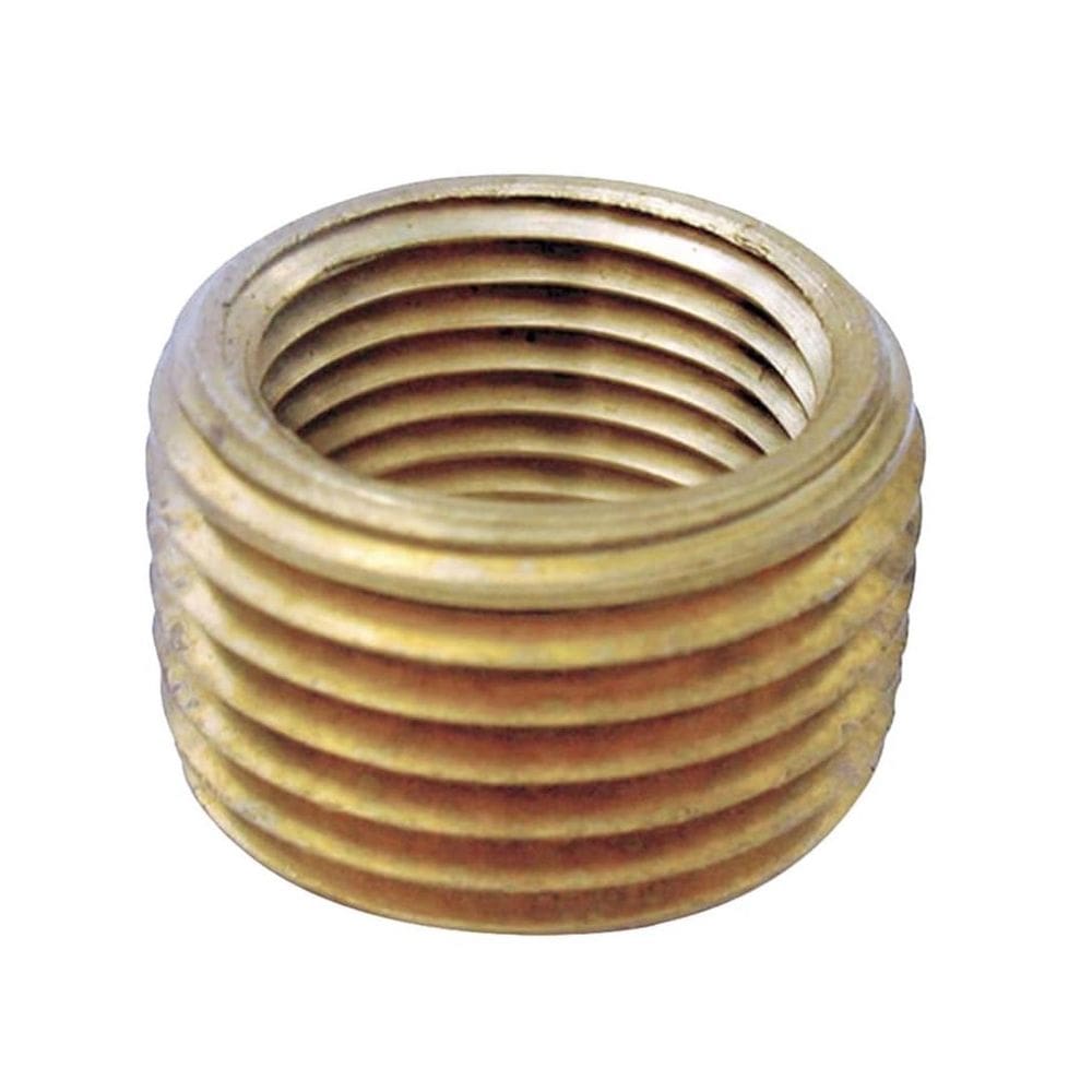 Homeplus+ Abrazadera de Latón para Tubo 3/8” MPT x 1/4” FPT