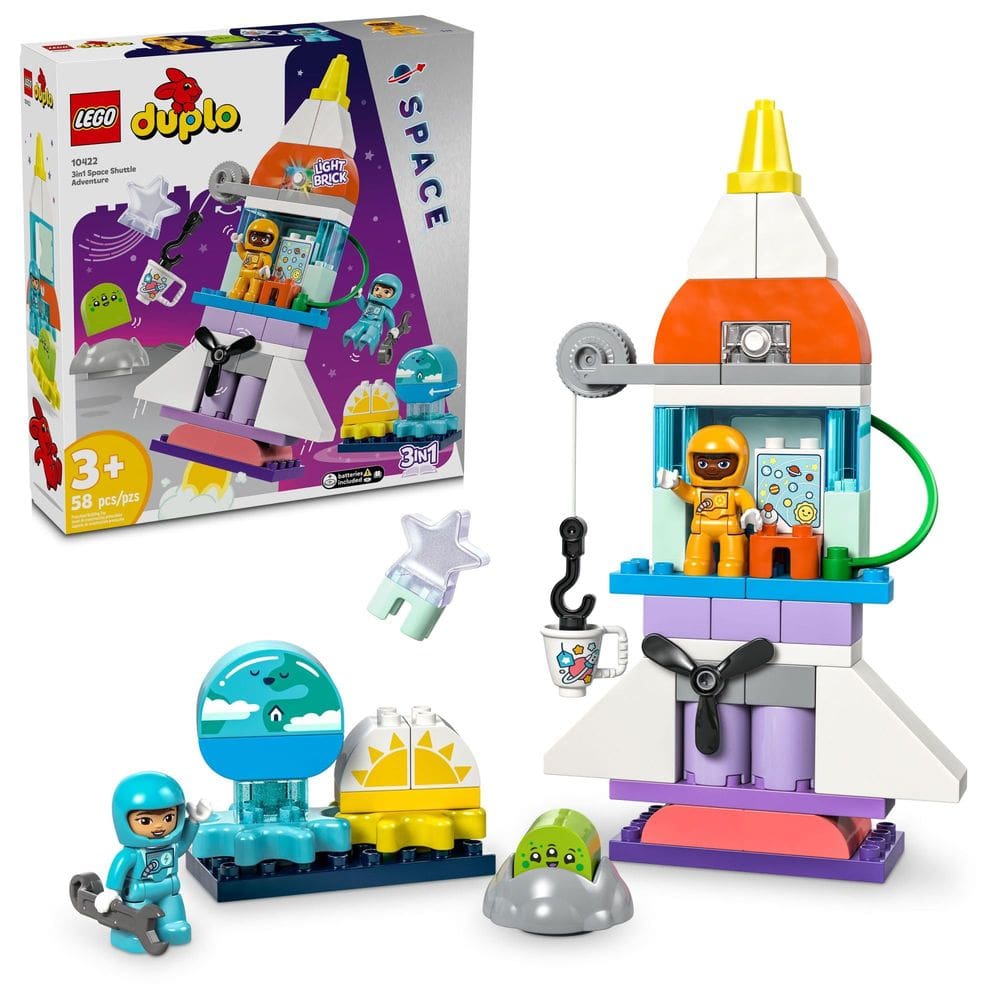 Conjunto de construção LEGO DUPLO Space Shuttle Adventure 10422