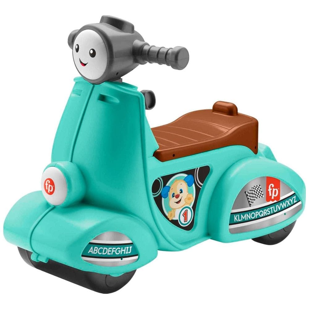 Moto Inteligente e Interativa com Luzes e Músicas para Bebês de 1 Ano ou Mais, Fisher-Price, Azul