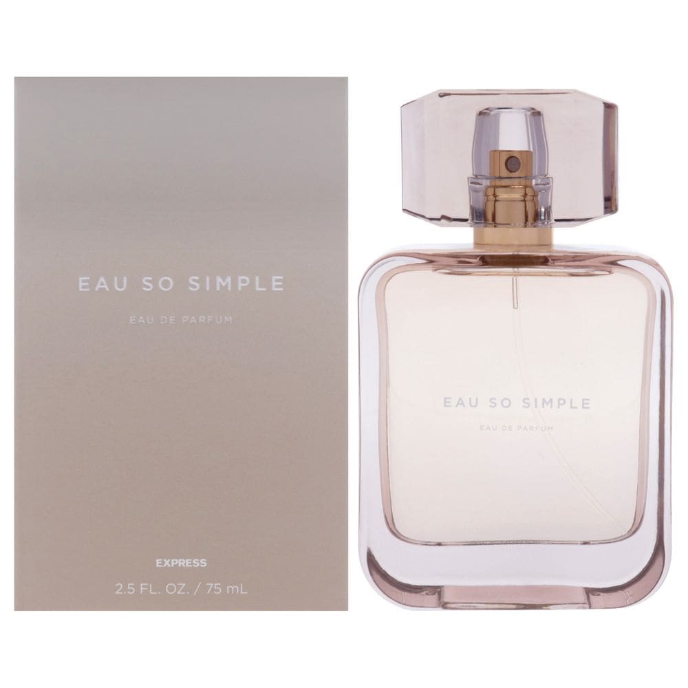 Perfume Express Eau So Simple EDP 75ml para mulheres