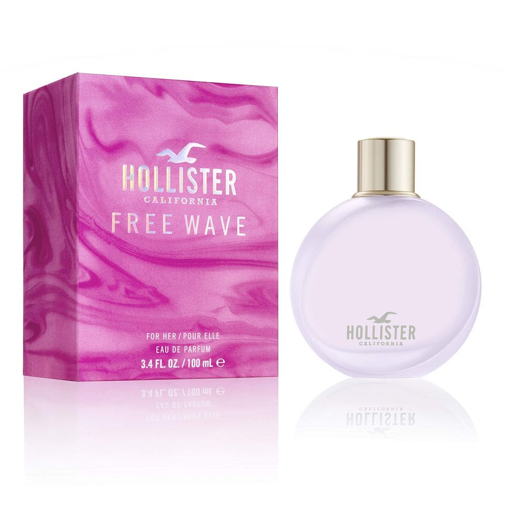 Perfume Hollister Free Wave Eau de Parfum 100ml para mulheres