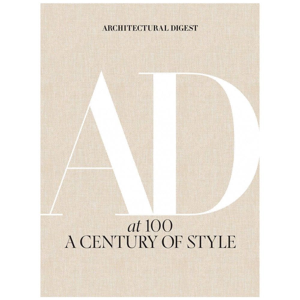Architectural Digest at 100 Um século de estilo, Capa Dura em Inglês, 464 Paginas, Creme