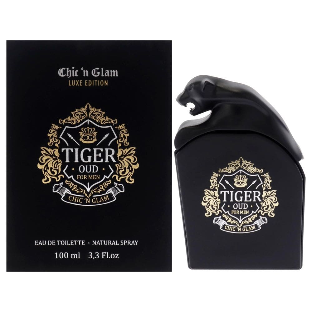 Perfume Chic N Glam Tiger Oud Luxe Edition EDT 100ml para homens