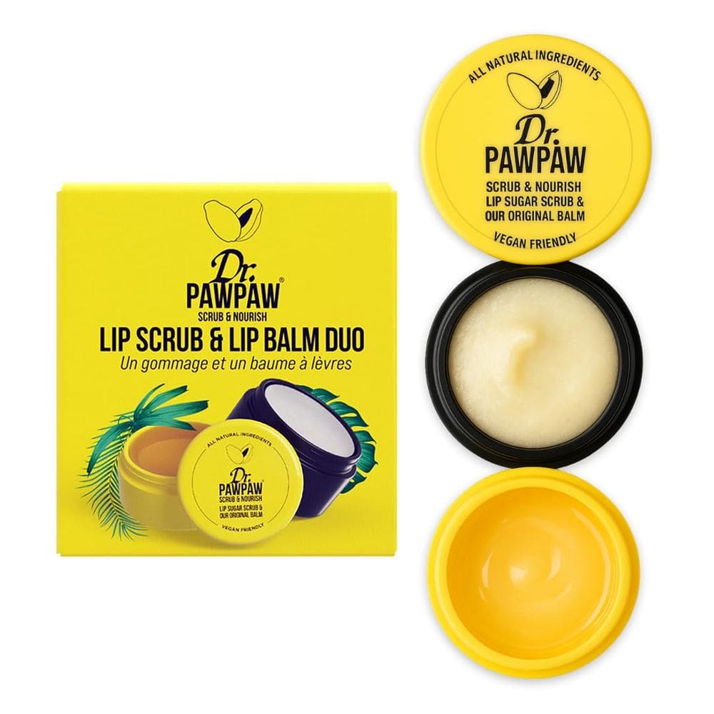 Esfoliante labial e protetor labial Duo Dr. PawPaw Hydrating Vegan 16mL