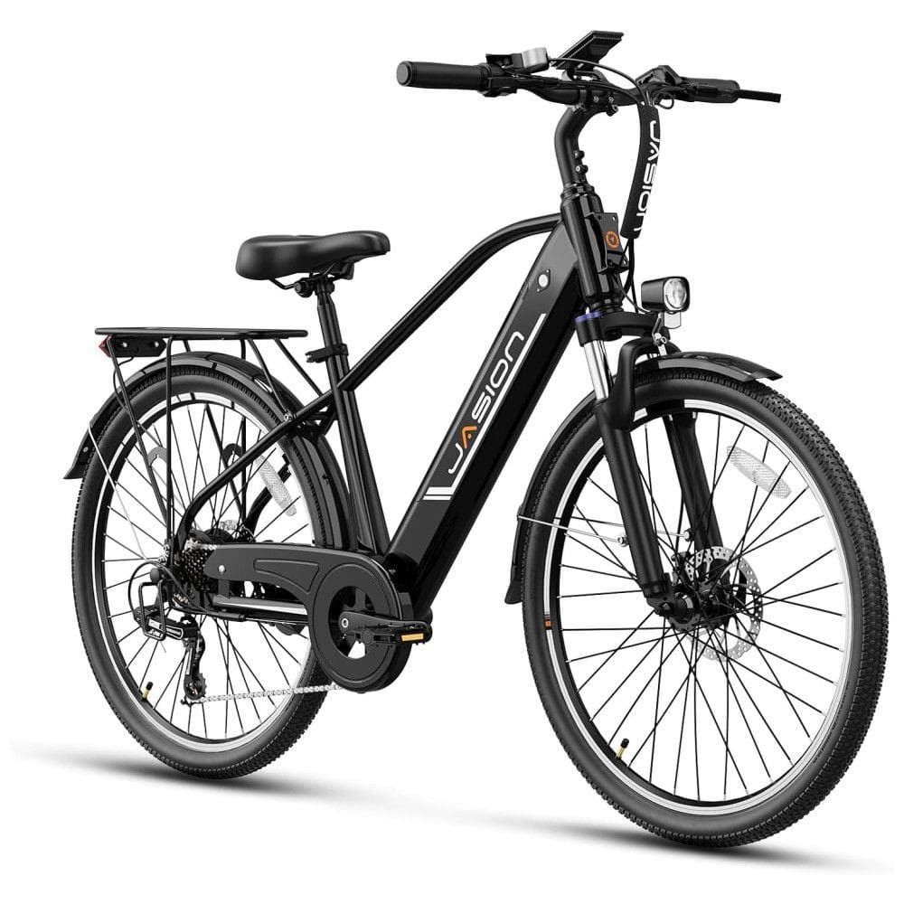 Bicicleta Elétrica Jasion Roamer para Adultos com Motor de Pico de 1200W e Bateria Removível de 528Wh, Autonomia de até 96km, 45km/h