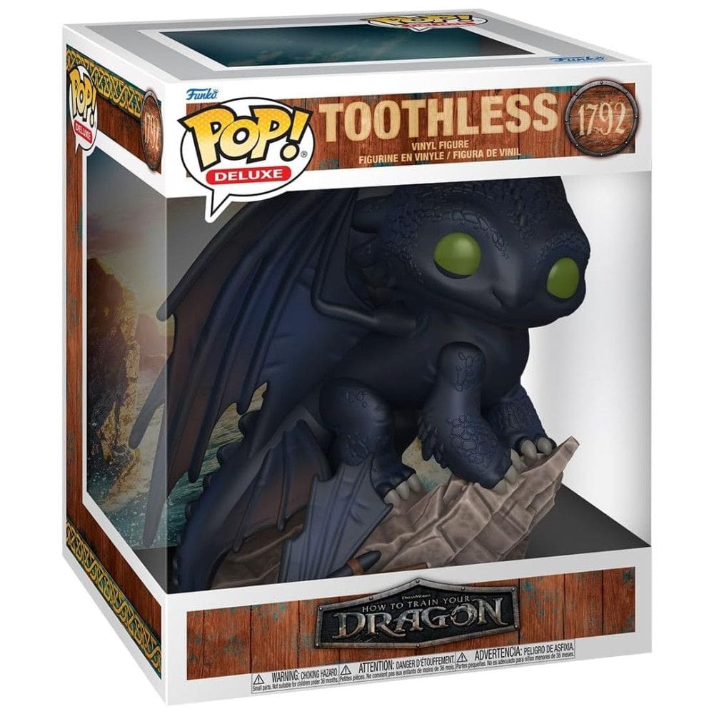 Boneco Funko Pop Deluxe Como Treinar o seu Dragão Banguela