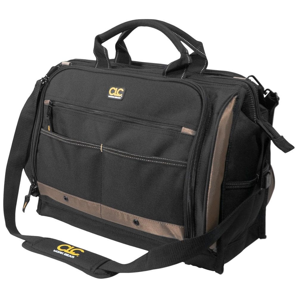 Bolsa de Ferramentas Organizadora com Compartimentos, CUSTOM LEATHERCRAFT 1539, Preto