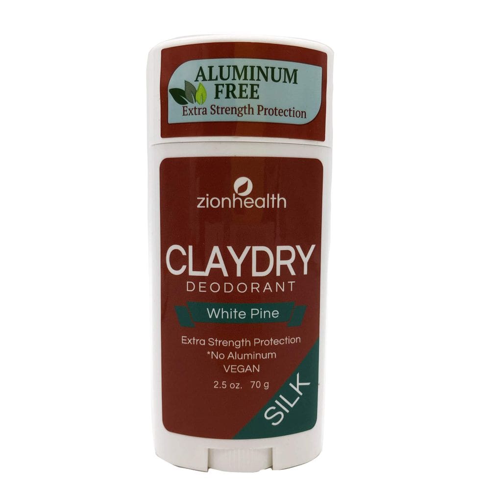 Desodorante em bastão Zion Health Clay Dry Bold White Pine 75 ml
