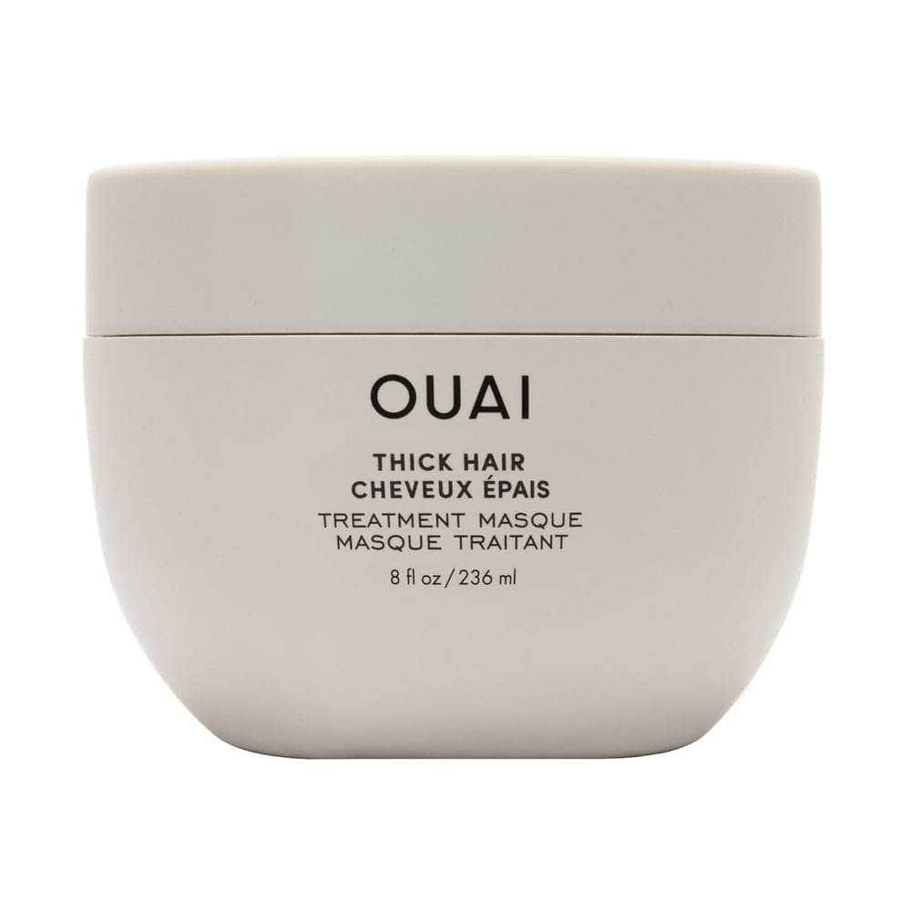 Máscara capilar OUAI Thick Hair com óleo de amêndoa, azeite e queratina 240mL