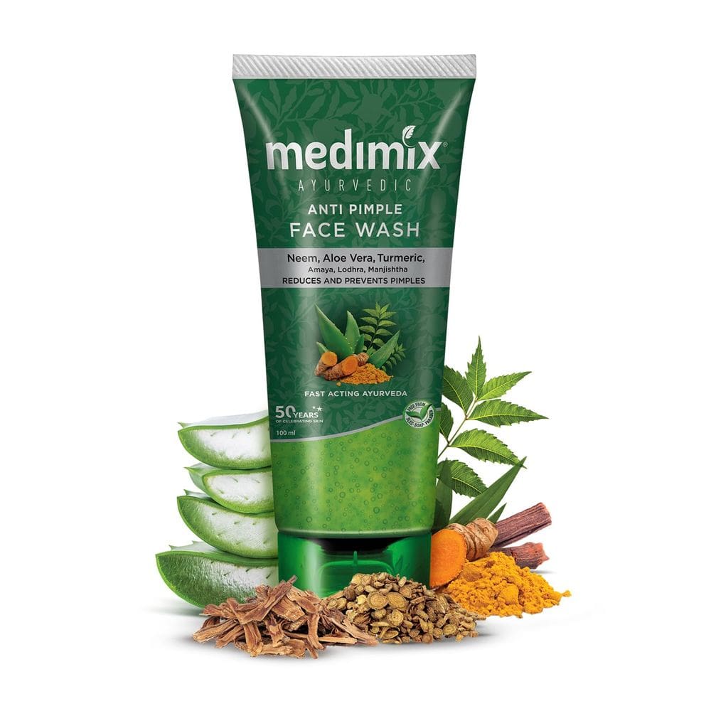 Sabonete facial Medimix Ayurvedic para todos os tipos de pele 100 ml sem sabão