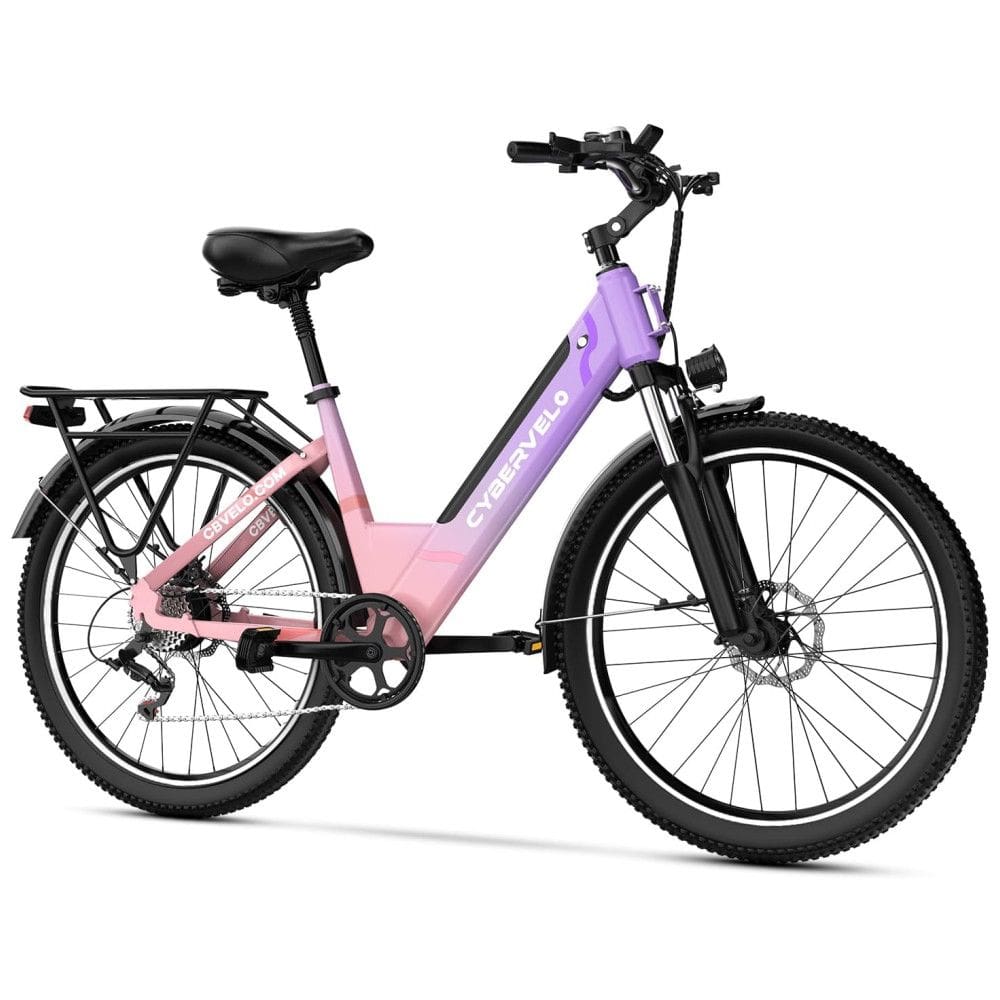 Bicicleta Elétrica Aoango 1000W Pico | 7 Velocidades, Suspensão Dianteira, Tela LCD, Bateria 48V 720Wh, Até 128km de Autonomia