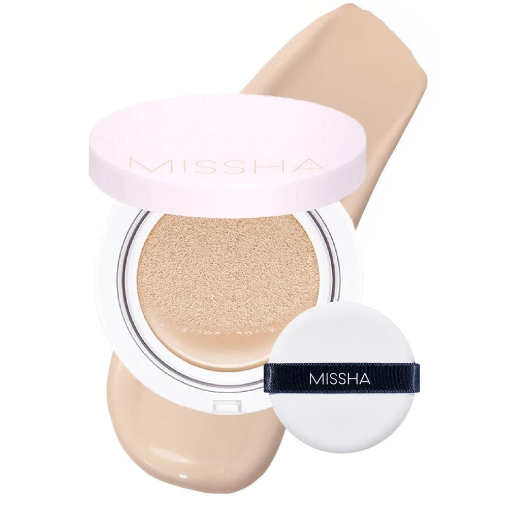 Base de almofada MISSHA Magic No.21 Bege claro para pele