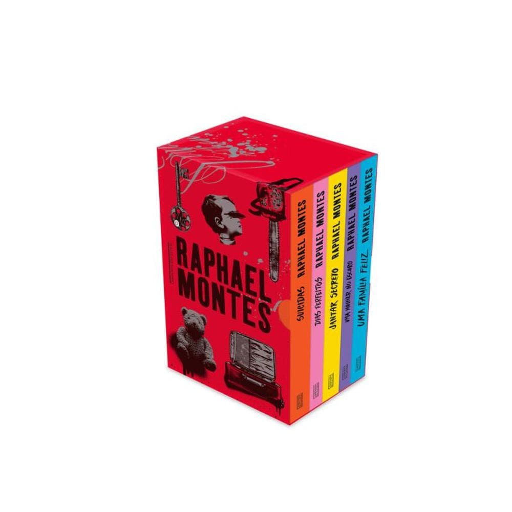 Box Raphael Montes: 5 romances