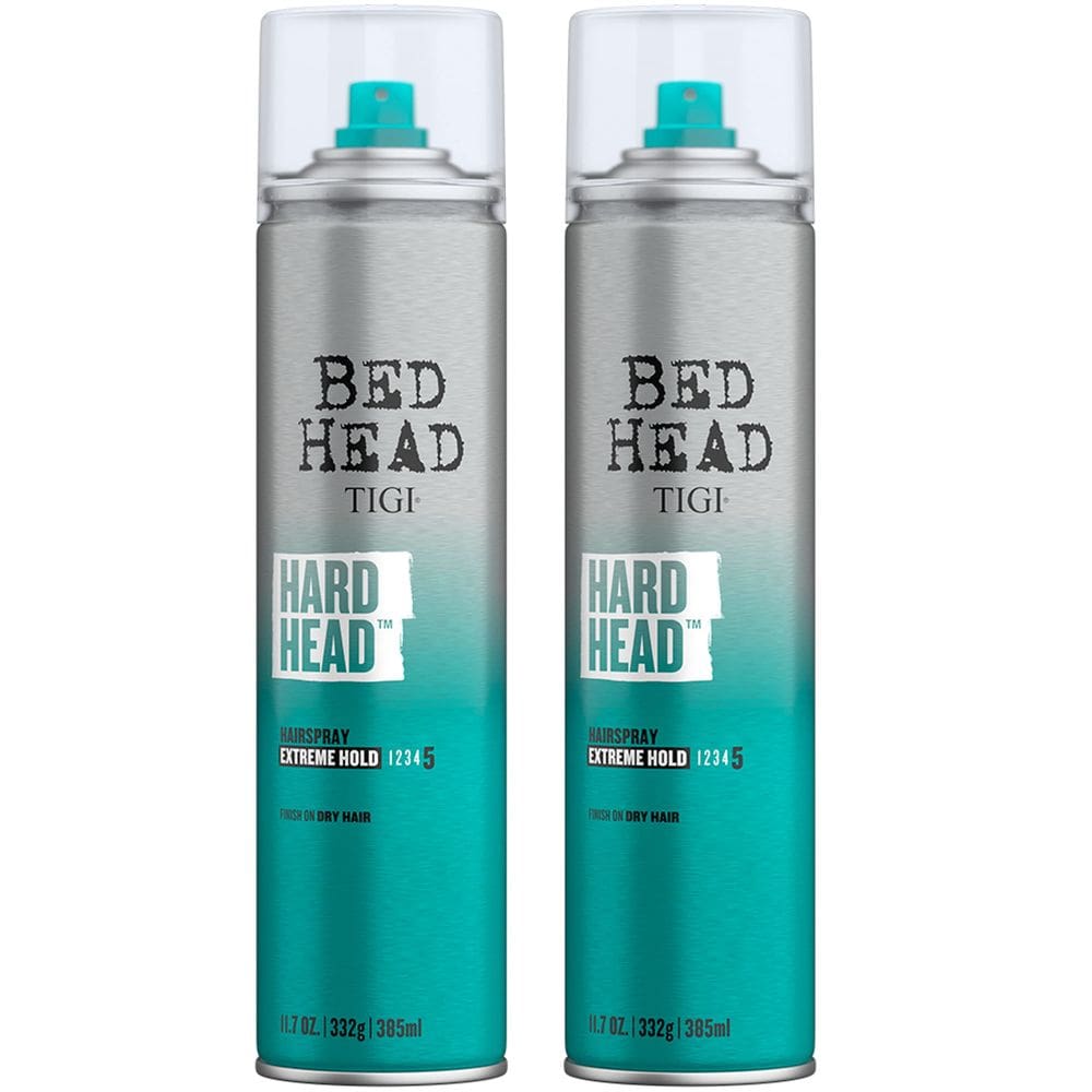 Spray de cabelo TIGI Bed Head Hard Head Extra Strong Hold 300 ml x2