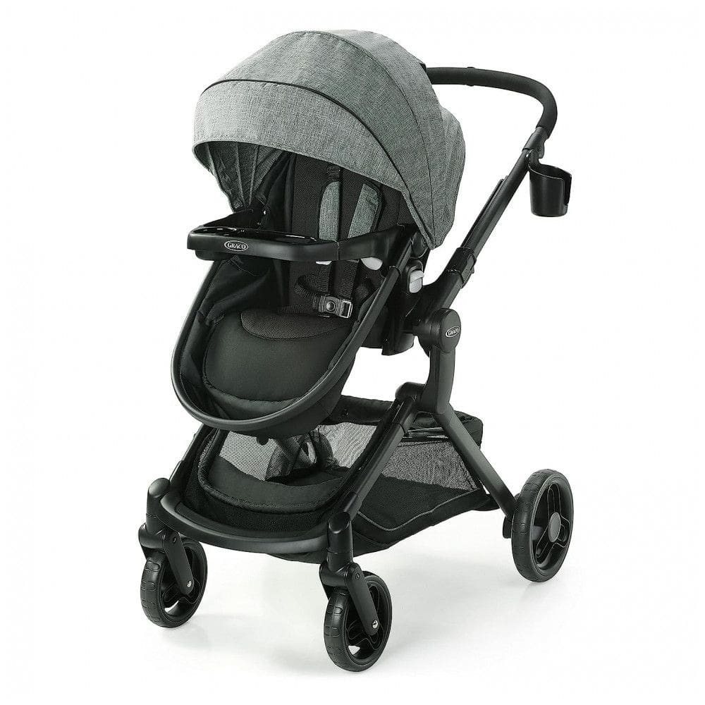 Carrinho de bebê Graco Modes Nest com Assento reversível e Altura Ajustável, Cinza