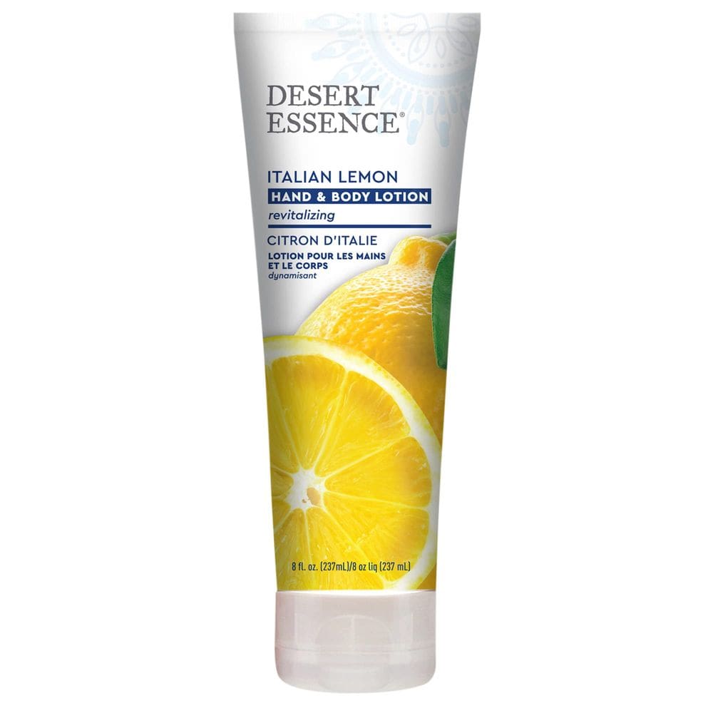 Loção para mãos e corpo Desert Essence Italian Lemon 240 ml
