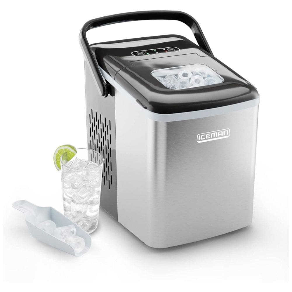 Máquina de Gelo até 11 kg em 24H Portátil, 204W, 110v, CHEFMAN, Cinza