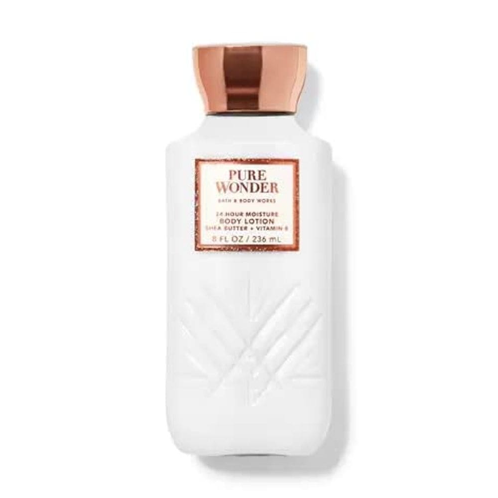 Loção corporal Bath & Body Works Pure Wonder 24h Moisture 240 ml