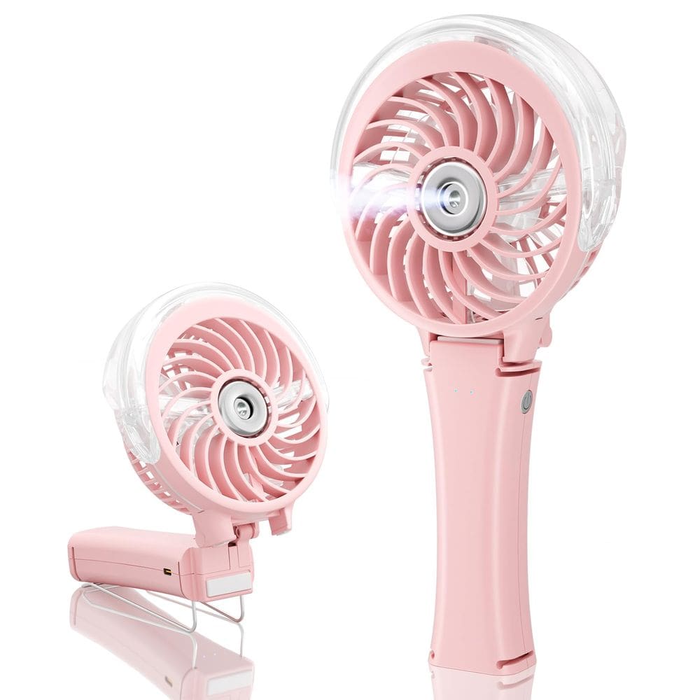 Ventilador de nebulização HandFan atualizado, portátil, recarregável, 2000mAh