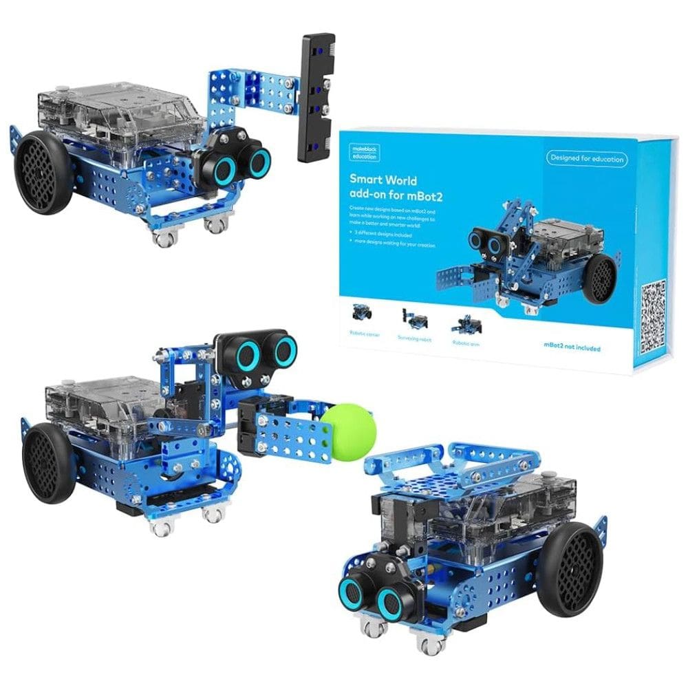 Kit de Expansão 3 em 1 Makeblock Smart World para o Brinquedo Robô Programável Carro mBot2