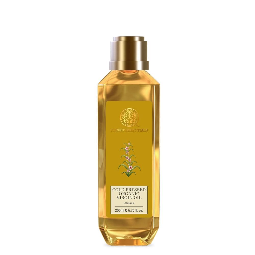 Óleo de amêndoa Forest Essentials orgânico prensado a frio 200 ml