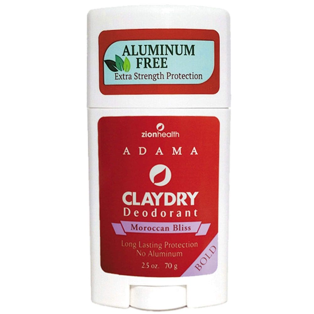 Desodorante Zion Health Adama Clay Dry Moroccan Bliss 75 ml