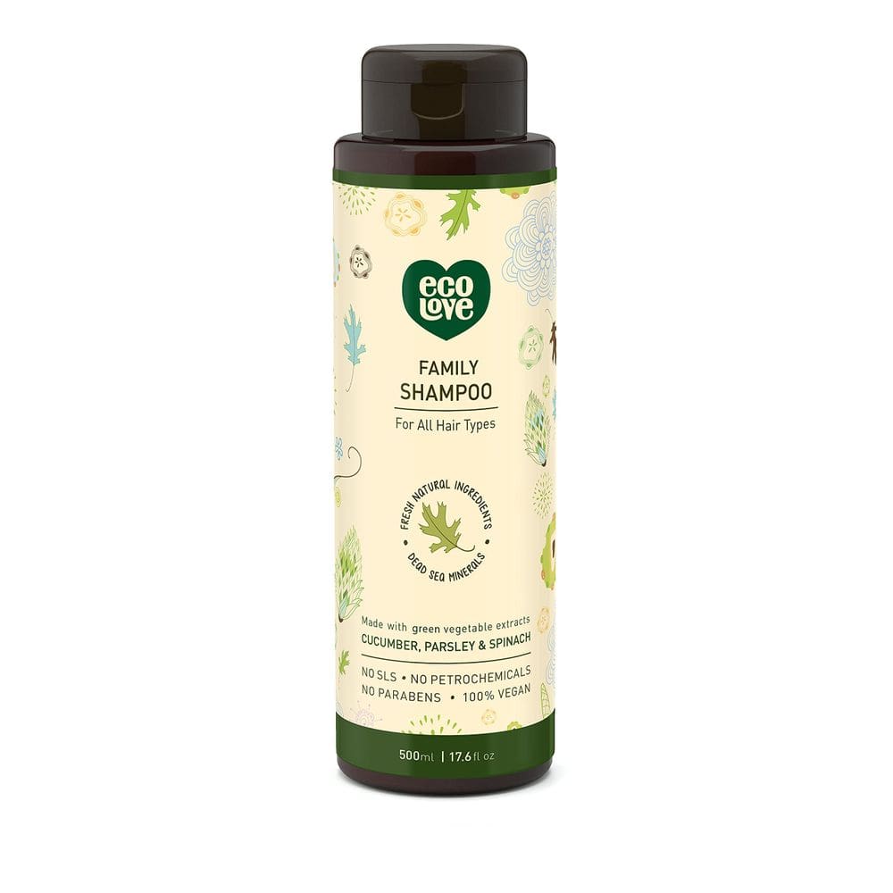 Shampoo EcoLove Natural para todos os tipos de cabelo 520ml