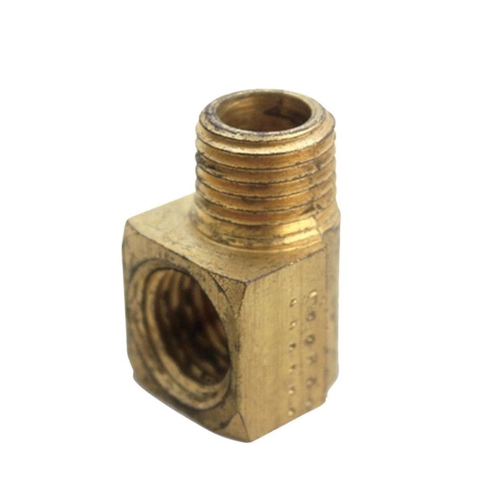 Encaixe de tubulação de mangueira HOMEPLUS+ 6jc120910711023 Cotovelo de latão de 90° 3/4”