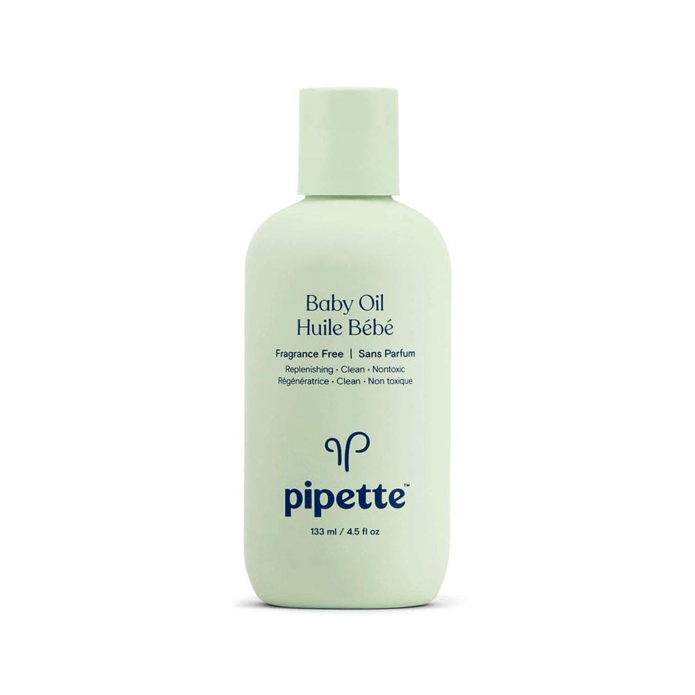 Óleo de bebê Pipette Nurture Moisturize com vitamina E 130mL