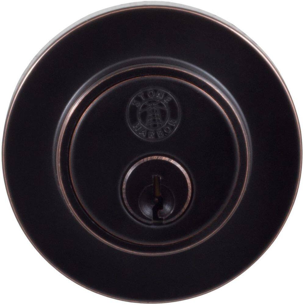 Hardware Deadbolt Stone Harbor de grau 3 Vintage Bronze KW