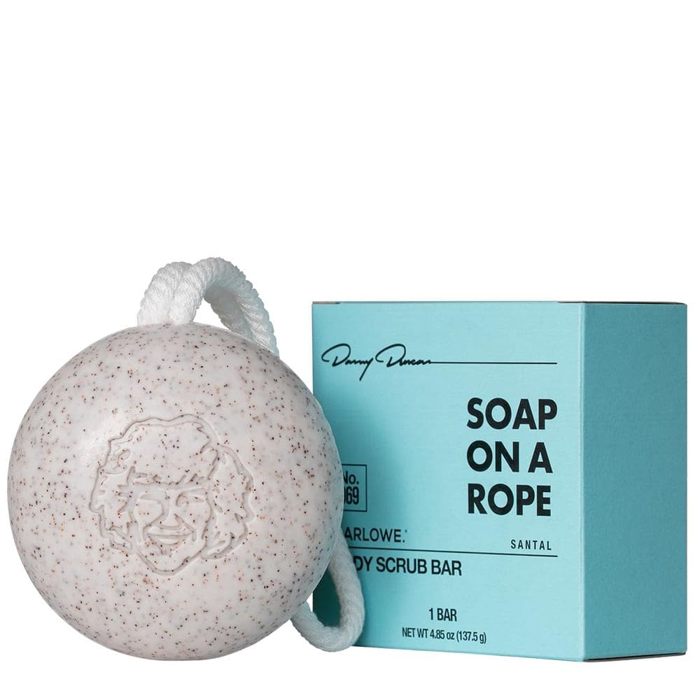 Sabonete em barra MARLOWE. Esfoliante corporal No. 069 Sabonete em uma corda