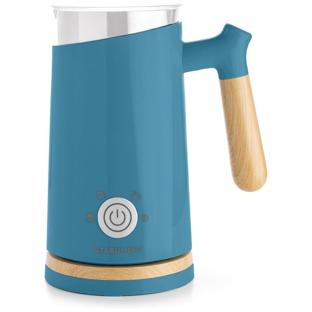 Espumador de Leite Elétrico Starument para Café e Bebidas Cremosas com 4 Ajustes para Espuma Fria e Leite - Ideal para Latte e Cappuccino