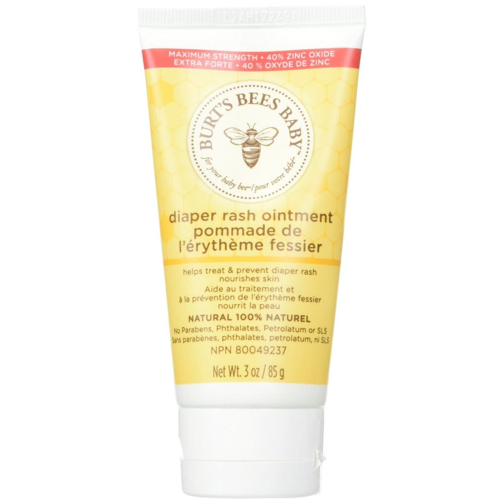 Pomada para assaduras Burt`s Bees Baby 90 ml (pacote com 3)