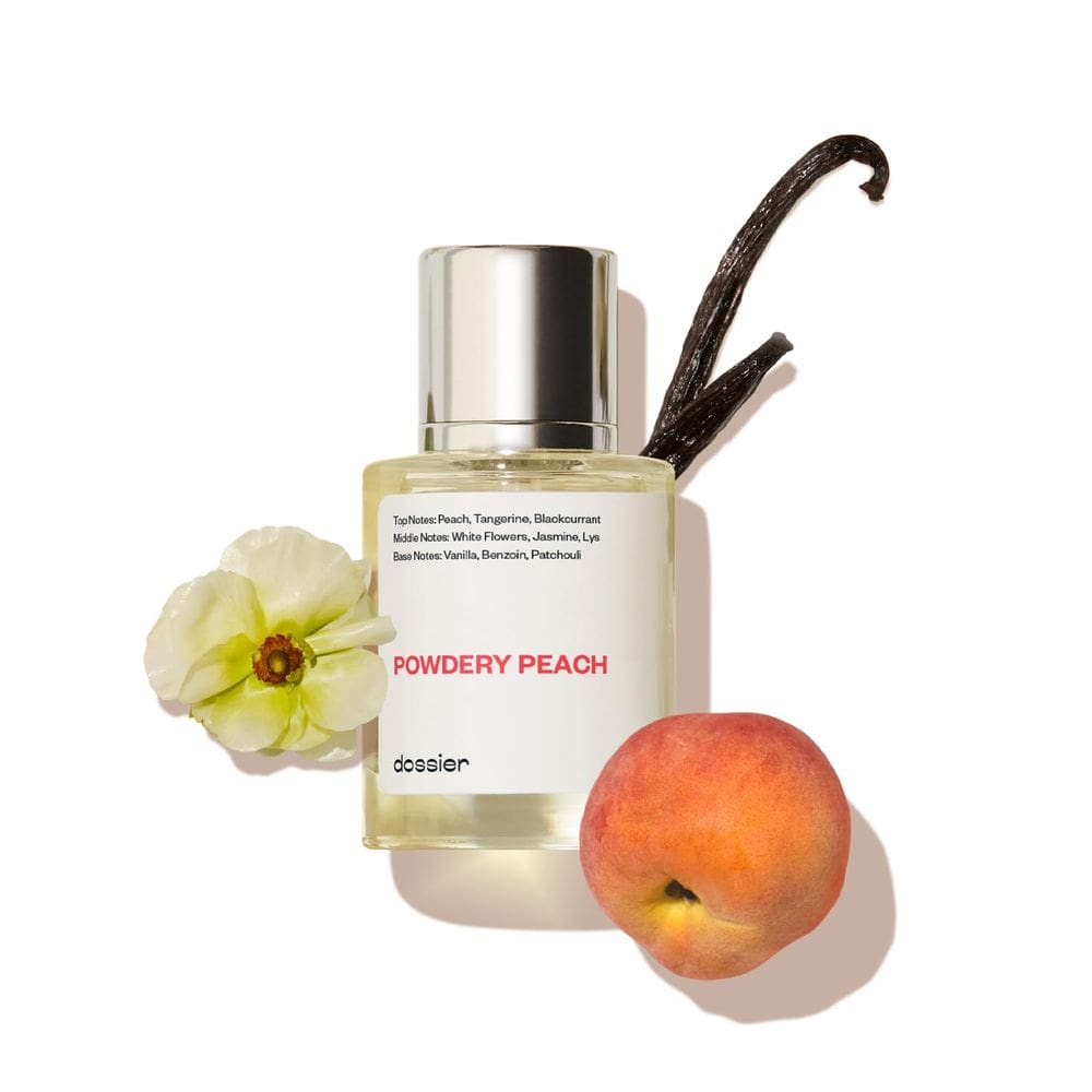 Perfume Dossier Powdery Peach Eau de Parfum 50ml para mulheres