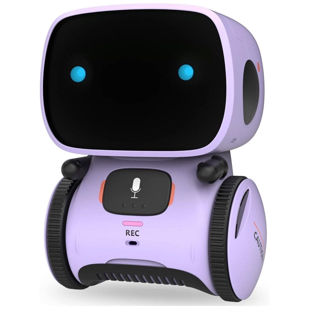 Robô Interativo GILOBABY para Crianças, Companheiro com Controle de Voz, Sensor de Toque, Canto, Dança, Gravação e Repetição - Presente