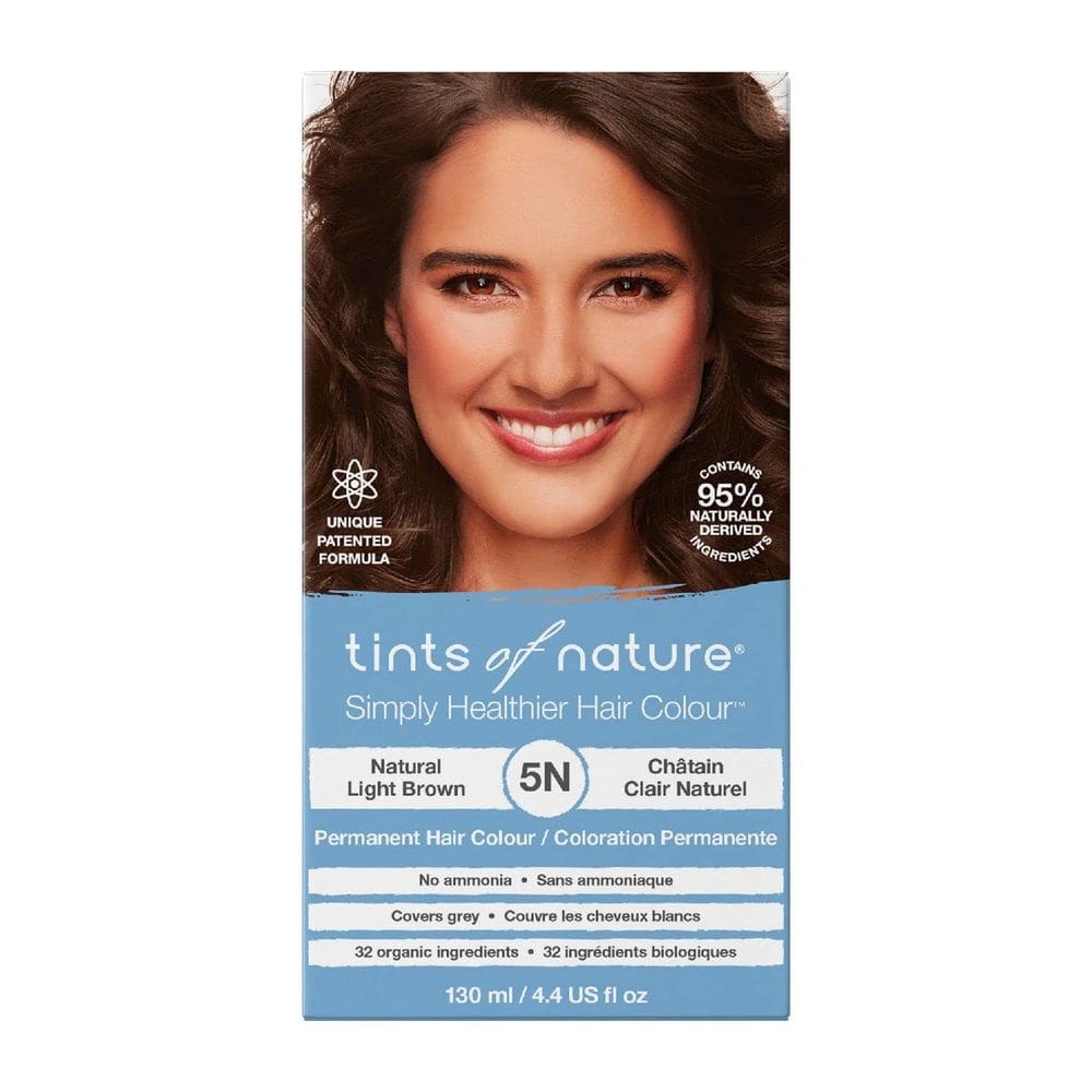 Tintura de cabelo Tints of Nature Natural Light Brown 5N 130mL
