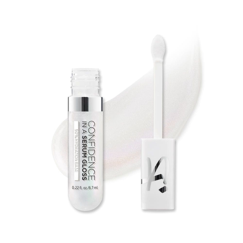 Lip Gloss IT Cosmetics Confidence em um sérum de hidratação de 8 horas