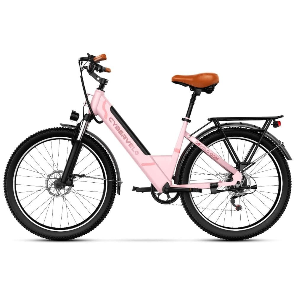 Bicicleta Elétrica Cybervelo EK2 1500W Pico, Autonomia 128km, Suspensão Completa, Freios a Disco, Tela LCD, 7 Velocidades – Aço Reforçado
